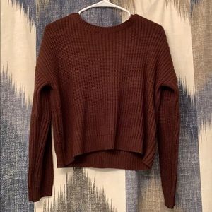 FOREVER 21 crop sweater